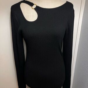 Womens Derek Heart Black Asymmetrical Dress